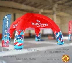 Надувні арки та надувні намети. Надувна рекламна.