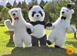 Надувний костюм «Білий Ведмідь» від виробника.