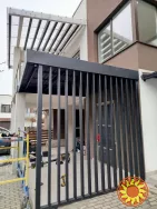 Виготовлення металевих козирків і навісів