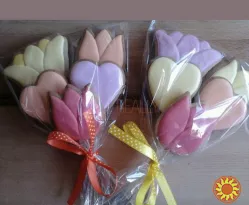 Святкові пряники до 8 Березня