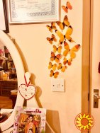 Бабочки №3 декор на холодильник, обои, зеркала