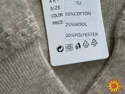 Шикарний,статусний,безшовний теплий светр,з вареною вовною,Мега Люкс Якість