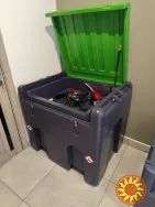 Мобільний бак Metcor 430л з насосом DT-430 для дизельного палива