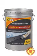 Битумная мастика ведро 25,0 кг СтройИзол Кровельный Ecobit ДСТУ Б В.2.7-108-2001 ( ГОСТ 30693-2000)