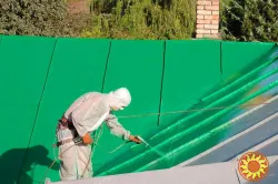 Фарбування дахів, фарбування складів, приміщень