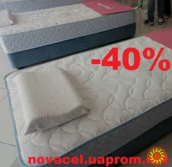 Матрац Sleep&Fly Daily 2в1 з різною жорсткістю сторін– знижка 40%!