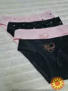 Комплект бавовняних жіночих трусиків ТМ "Obrana" (4 шт./уп.) (арт. 200-30/9)