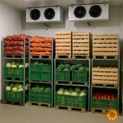 Універсальна холодильна камера для продуктів -10С+10С, морозилка
