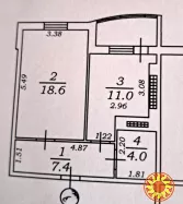 Продам 1- ком. ЖК Вернисаж. Ремонт, мебель, техника. Таирова.