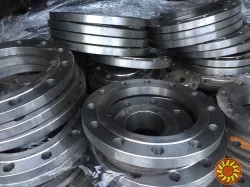 Фланець Ду 150 Ру 25 плоский сталевий