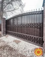 Металлические ворота в Кривом Роге