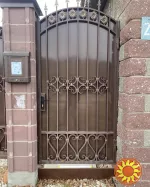 Металлические ворота в Кривом Роге