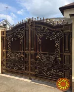 Металлические ворота в Кривом Роге