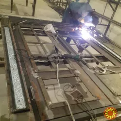 Металлические ворота в Кривом Роге