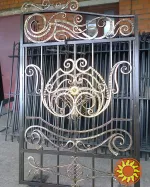 Металлические ворота в Кривом Роге