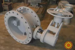 Затвор дисковий 3-х ексцентриковий Ду 700 Ру 16