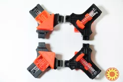 Кутовий затискач, кутова струбцина, для столярних та теслярських робіт