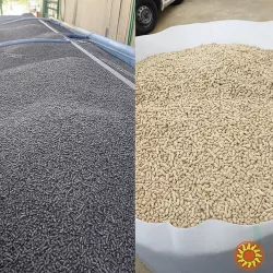 Пелети з лушпиння, гранули та пелети з дерева для підприємств