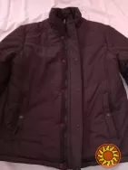 Чорна чоловіча зимова куртка