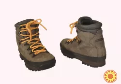 Тяжёлые треккинговые ботинки. Размер 38/24.5 см. Туризм. альпинизм.