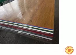 Гладкий лист для виготовлення добірних елементів покрівлі