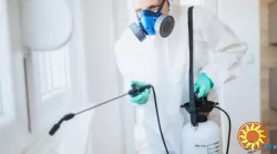 Дезінфекція приміщень, знищення шкідників.