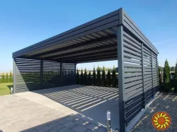 Навесы и козырьки от Grand Parkan. Ворота, заборы