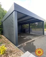 Навесы и козырьки от Grand Parkan. Ворота, заборы