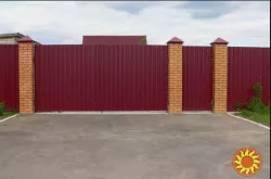 Профнастил ПС-8, ПС-10, ПС-20 на паркан від виробника ПрофАльянс