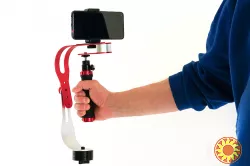 Ручний стабілізатор для фото відео екшн камер смартфону