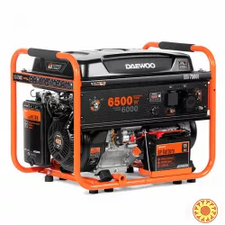 Високоякісний генератор бензиновий Daewoo GDA 7500 E з доставкою