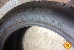 Шины 215/55r16 Michelin Primacy Hp (испания) заводская Mercedes новые