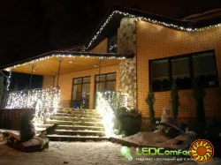 Новорічна ілюмінація, прикрасити гірляндами!