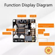 Аудио Bluetooth 5.0 XY-BT-Mini 3.7-5V