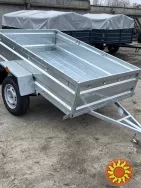 Оциникований причіп "Дніпро" 200х130х40