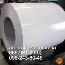 Лист оцинковки с рулона толщиной 0,28 мм.