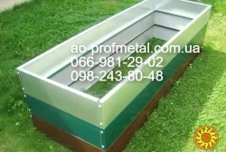 Грядка оцинкована 380мм.
