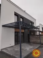 Металеві навіси для терас під замовлення