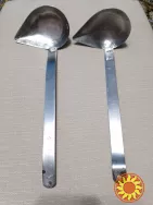 Самодельные черпаки из нержавейки