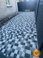 Профессиональная укладка тротуарной плитки «Старый город»