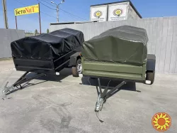 Новий причіп заводу "Дніпро" 200х130х40 від виробника