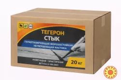 Тегерон Стык Экобит ящик 20 кг герметизирующая морозостойкая нетвердеющая мастика ДСТУ Б В.2.7-108-2001