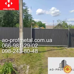 Профнастил графит 7024 РЕМА.