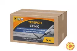 Тегерон Стык Экобит ящик 5 кг герметизирующая морозостойкая нетвердеющая мастика ДСТУ Б В.2.7-108-2001