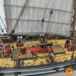 Продам модель шхуны  "Halcon" 1840года, масштаб 1:100.