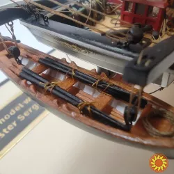 Продам модель шхуны  "Halcon" 1840года, масштаб 1:100.