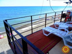 Жилье в Алуште недорого возле моря Катран эллинги Приветное