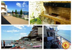 Жилье в Алуште недорого возле моря Катран эллинги Приветное