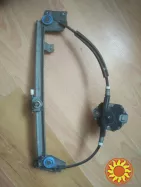 Склопідйомник скла задньої правої дверки Ауді-100 443839400