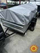 Новий причіп "Дніпро" 200х130х40 оцинковані борти